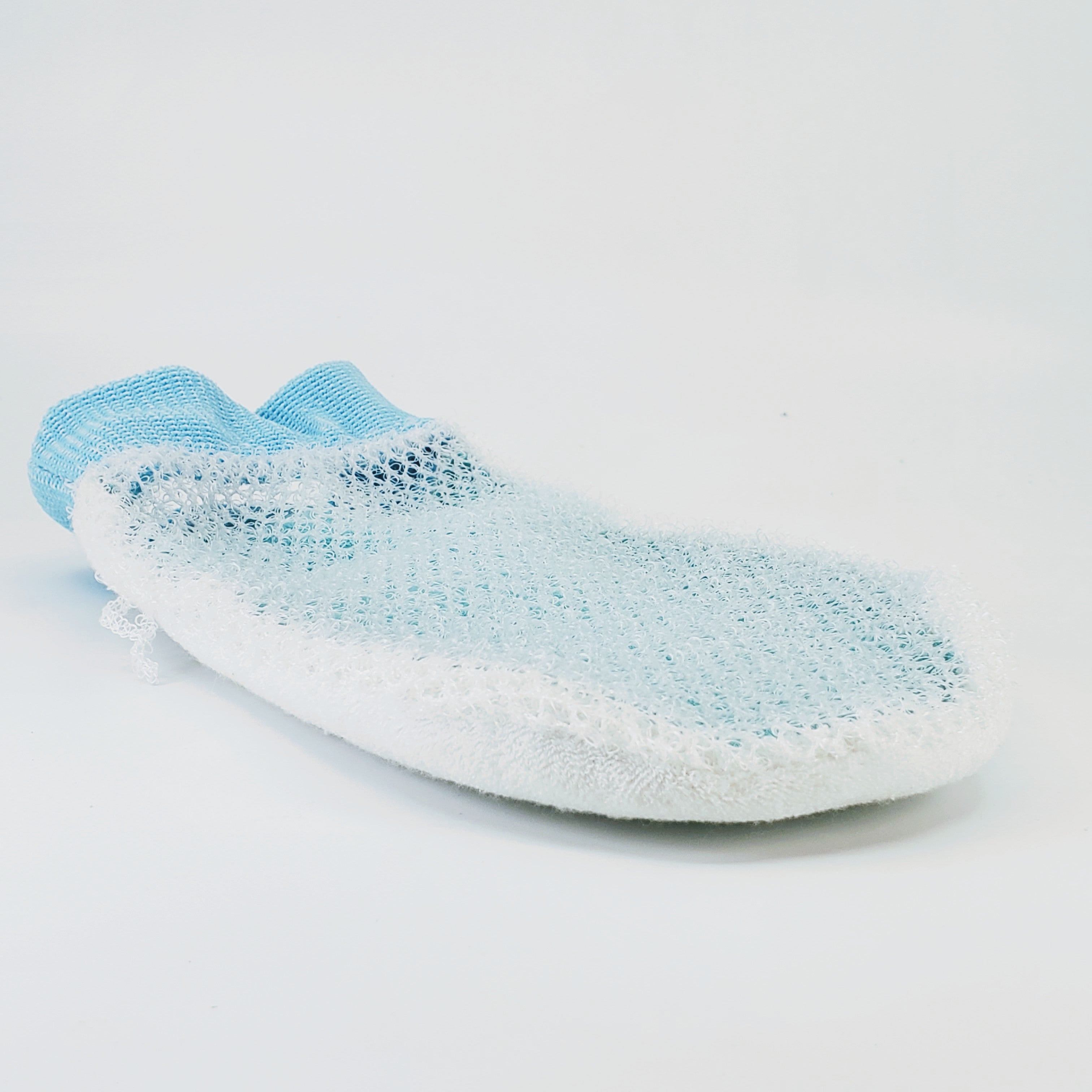 Deep Exfoliating Mesh & Terry Mitt - The Mockingbird Apothecary & General Store
