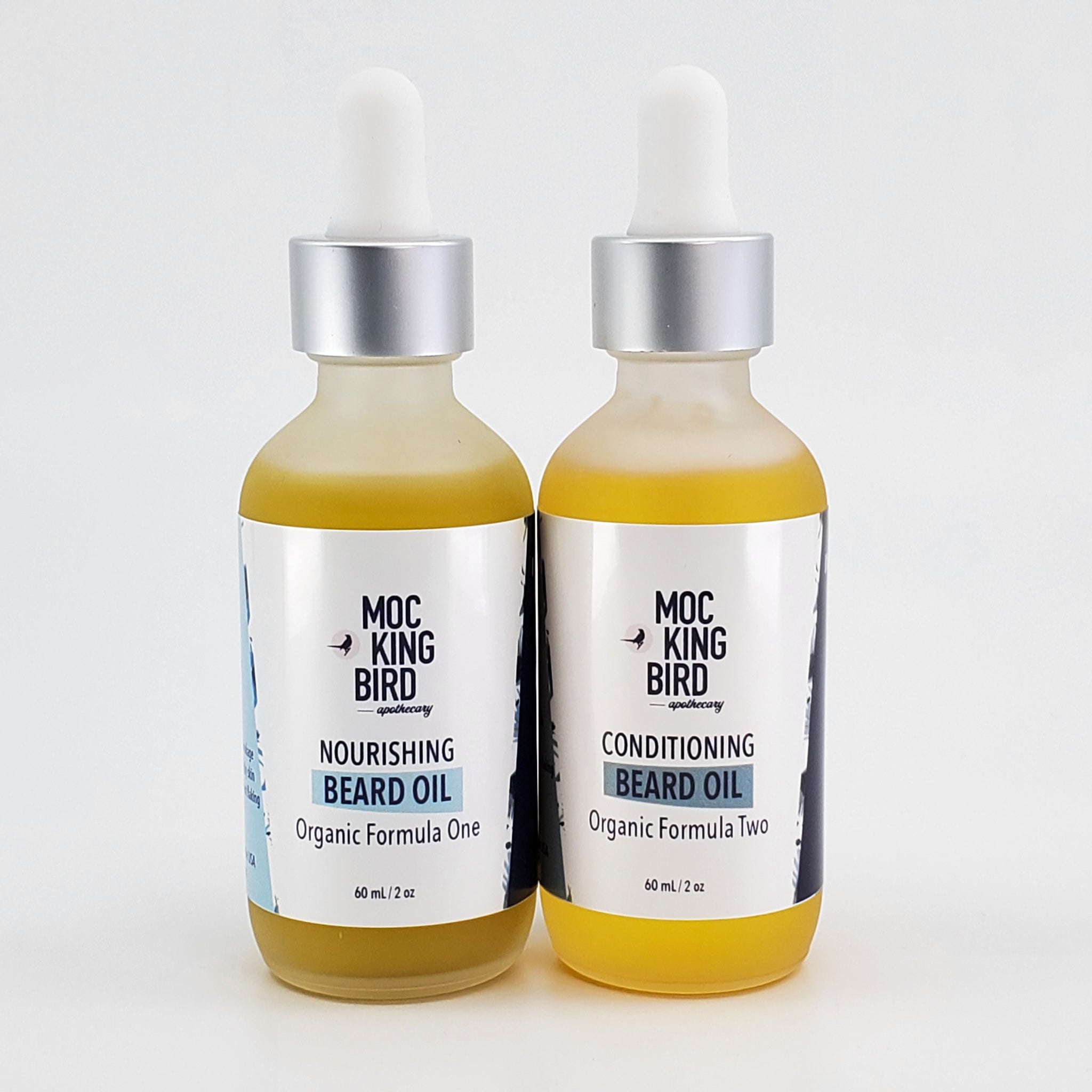 Organic Olive and Jojoba Oil Nourishing Formula One Beard Oil - The Mockingbird Apothecary & General Store