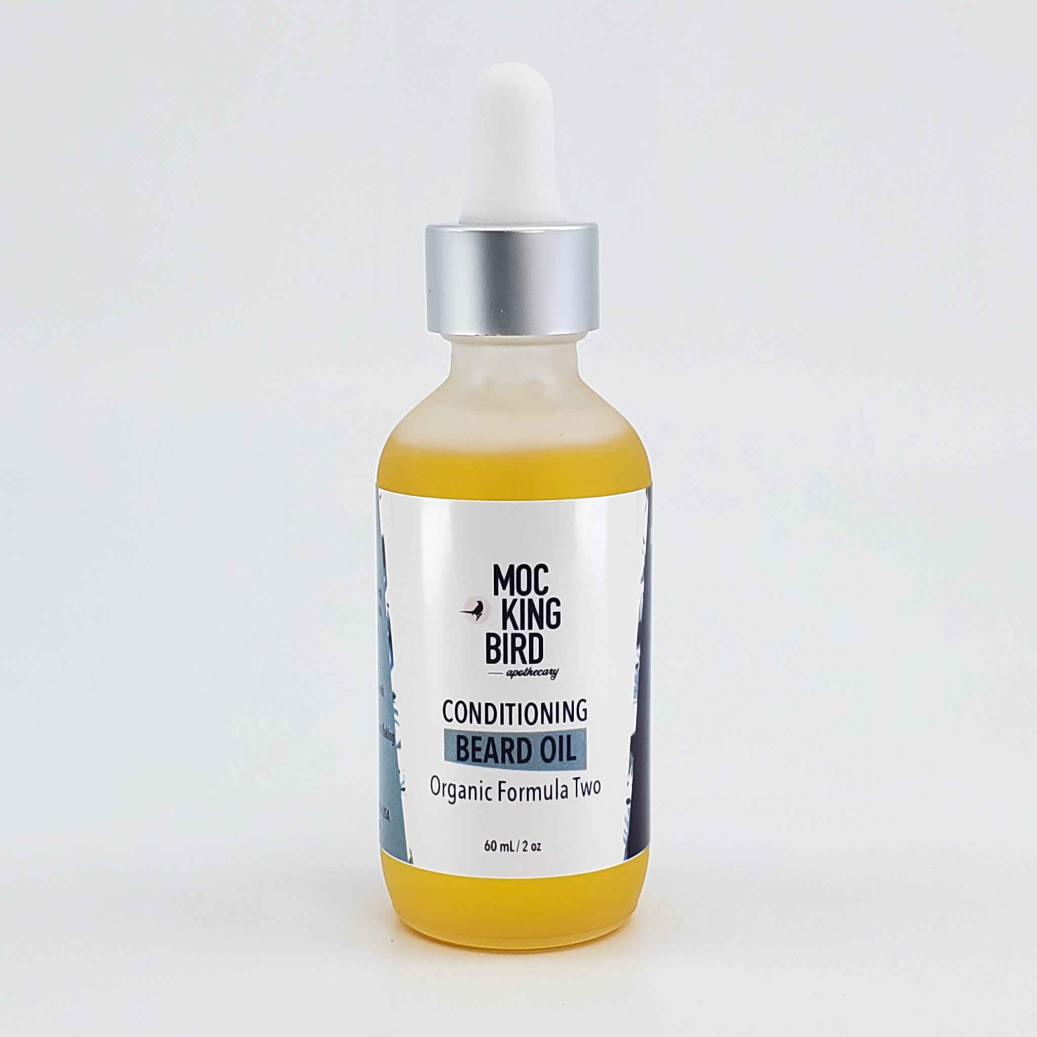 Organic Almond and Kukui Nut Oil Conditioning Formula Two Beard Oil - The Mockingbird Apothecary & General Store