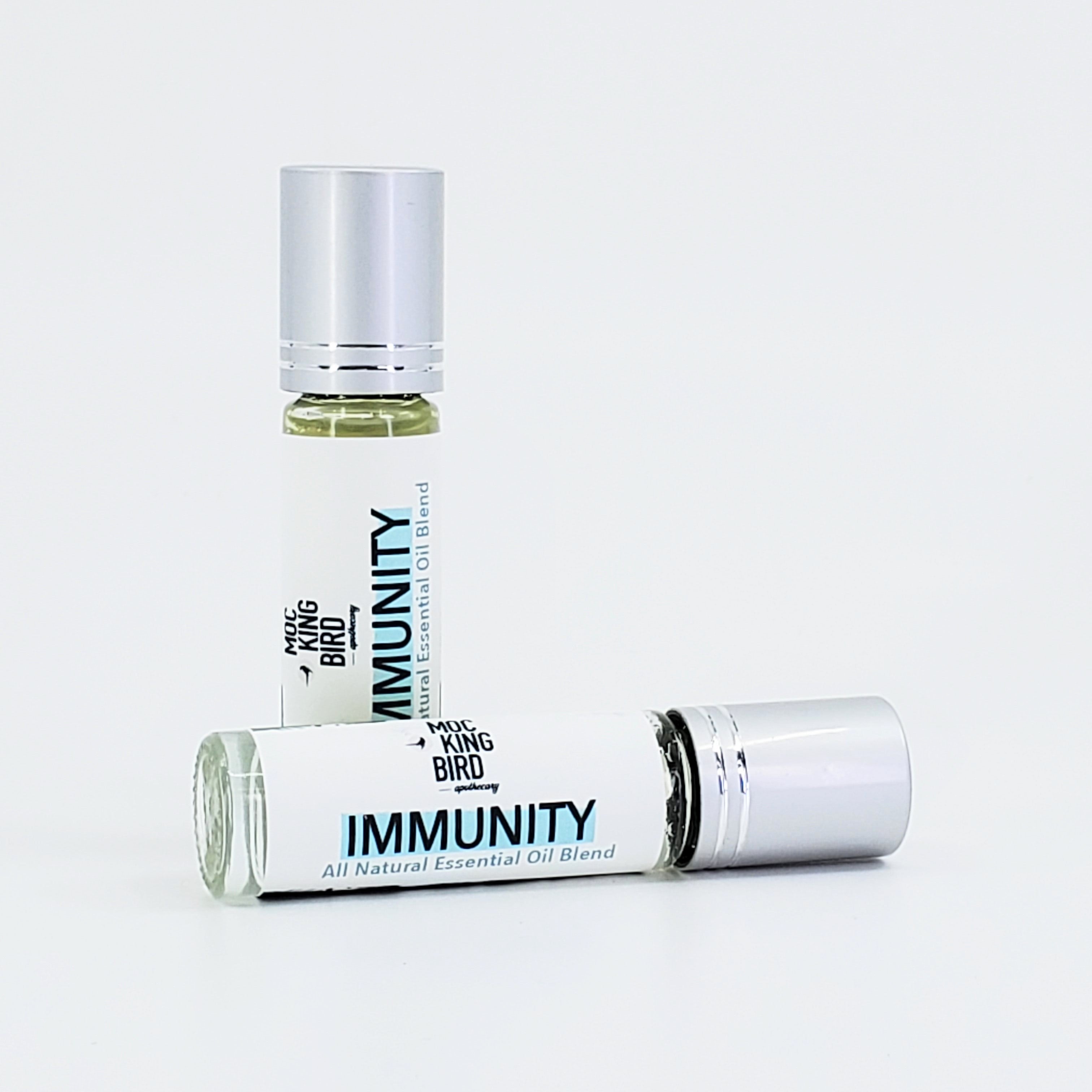 Immunity Stay Healthy Essential Oil Rollerball - The Mockingbird Apothecary & General Store