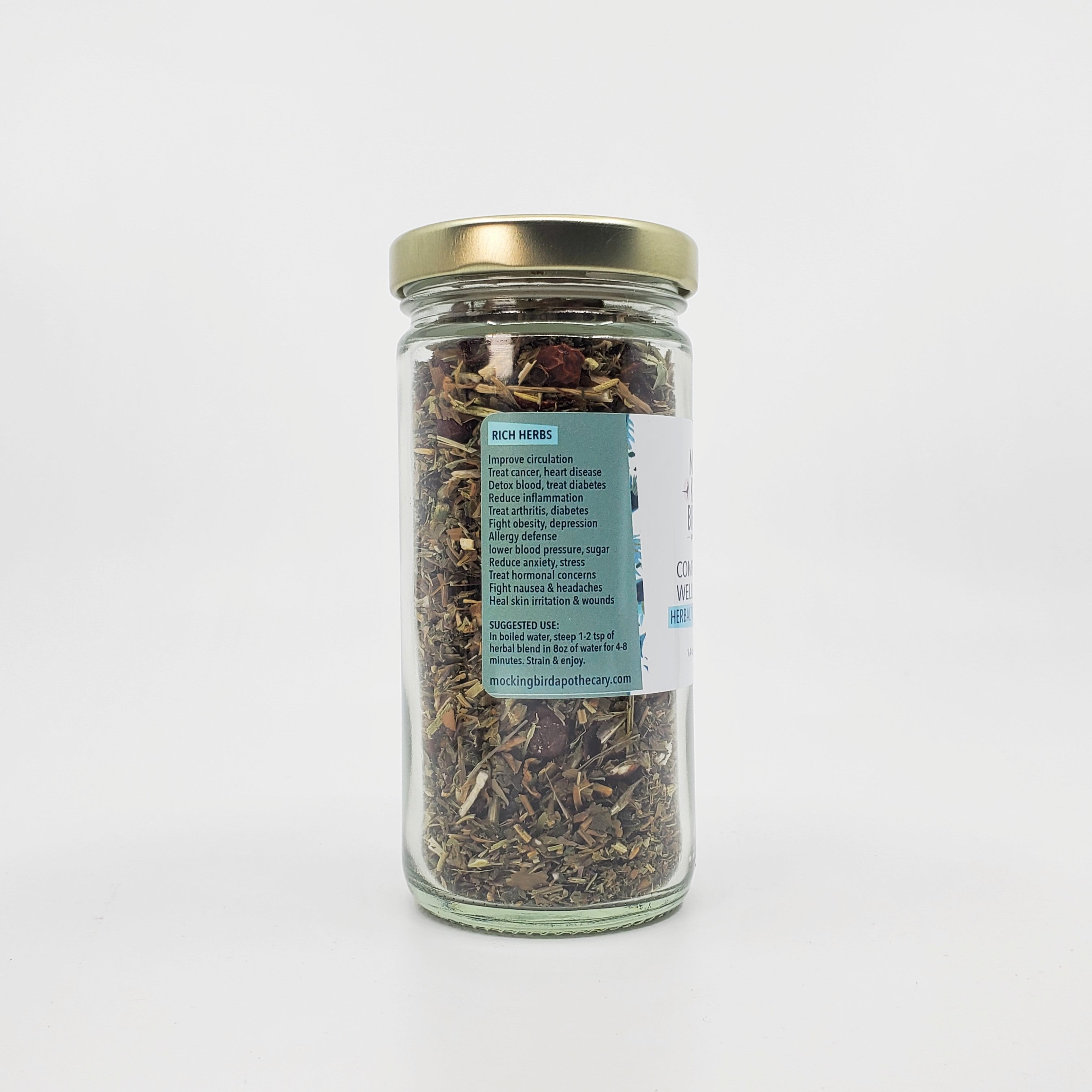 Complete Wellness Herbal Tisane Tea - The Mockingbird Apothecary & General Store