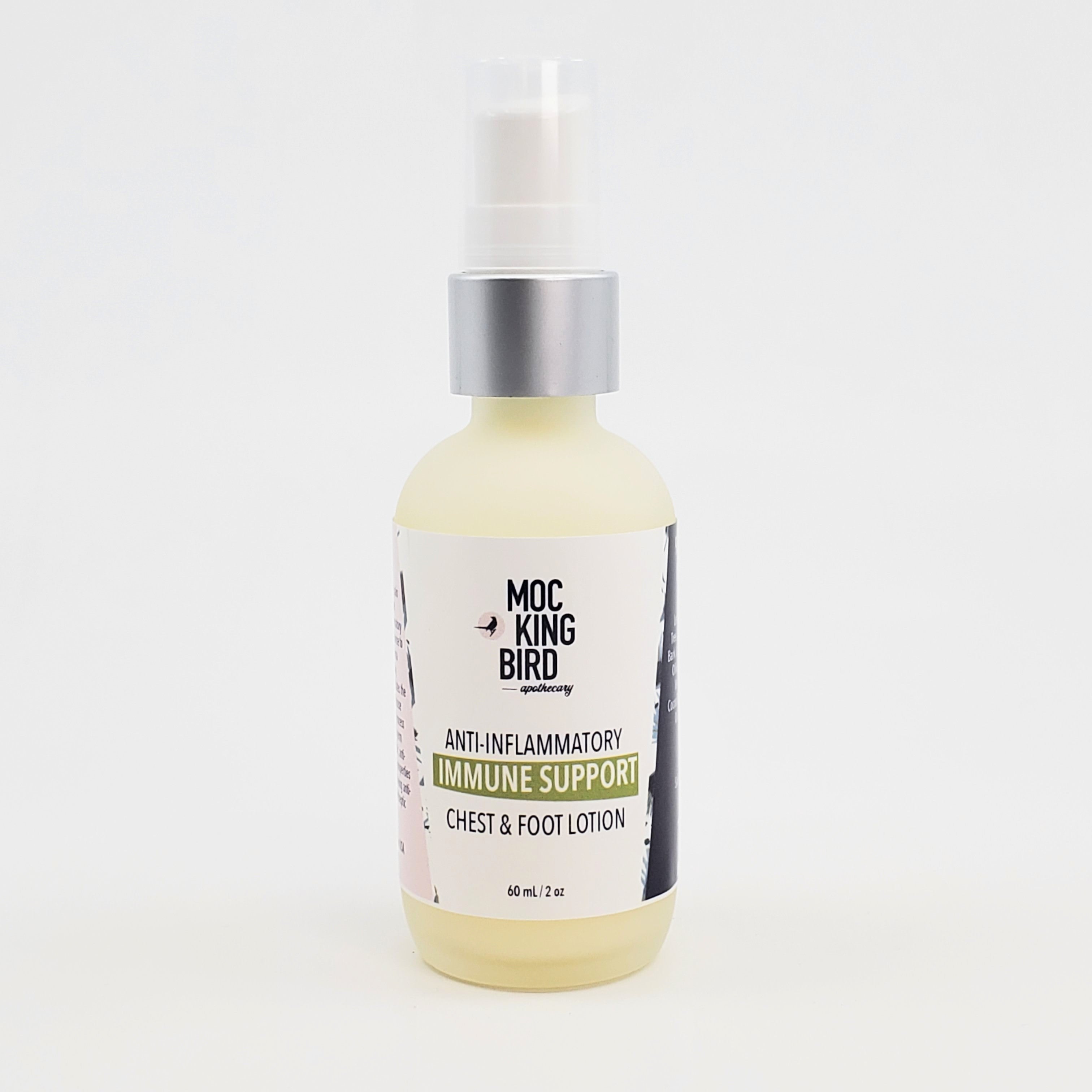 Anti-Inflammatory Immune Support Foot Lotion - The Mockingbird Apothecary & General Store