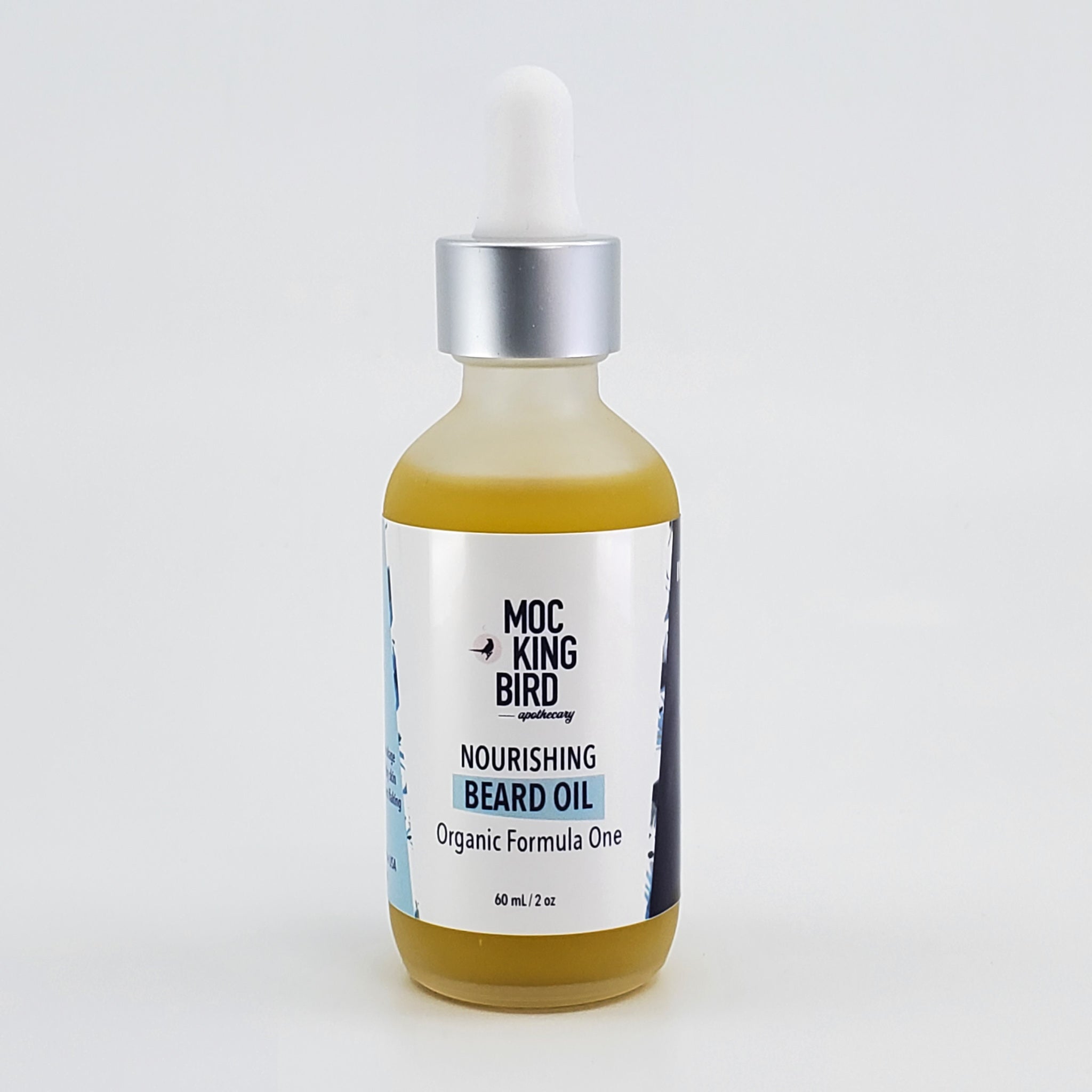 Organic Olive and Jojoba Oil Nourishing Formula One Beard Oil - The Mockingbird Apothecary & General Store