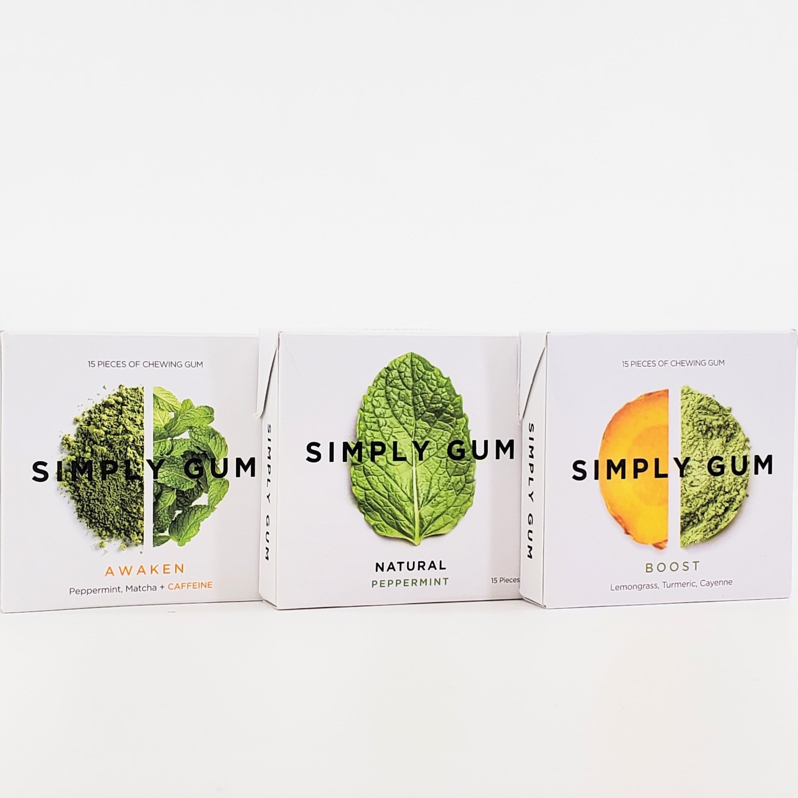All Natural Simply Gum - The Mockingbird Apothecary & General Store