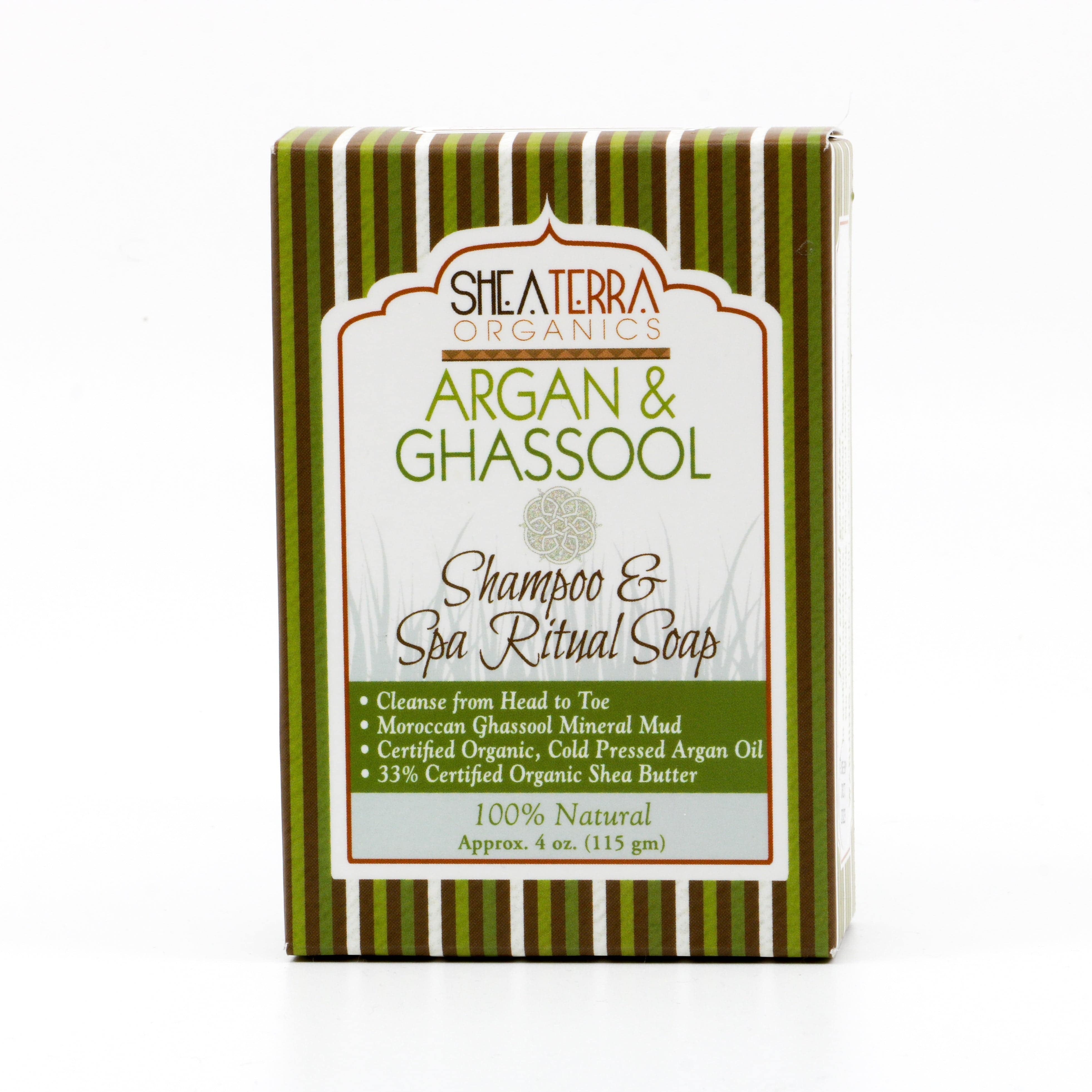 Argan & Ghassool Shampoo & Spa Body Bar - The Mockingbird Apothecary & General Store