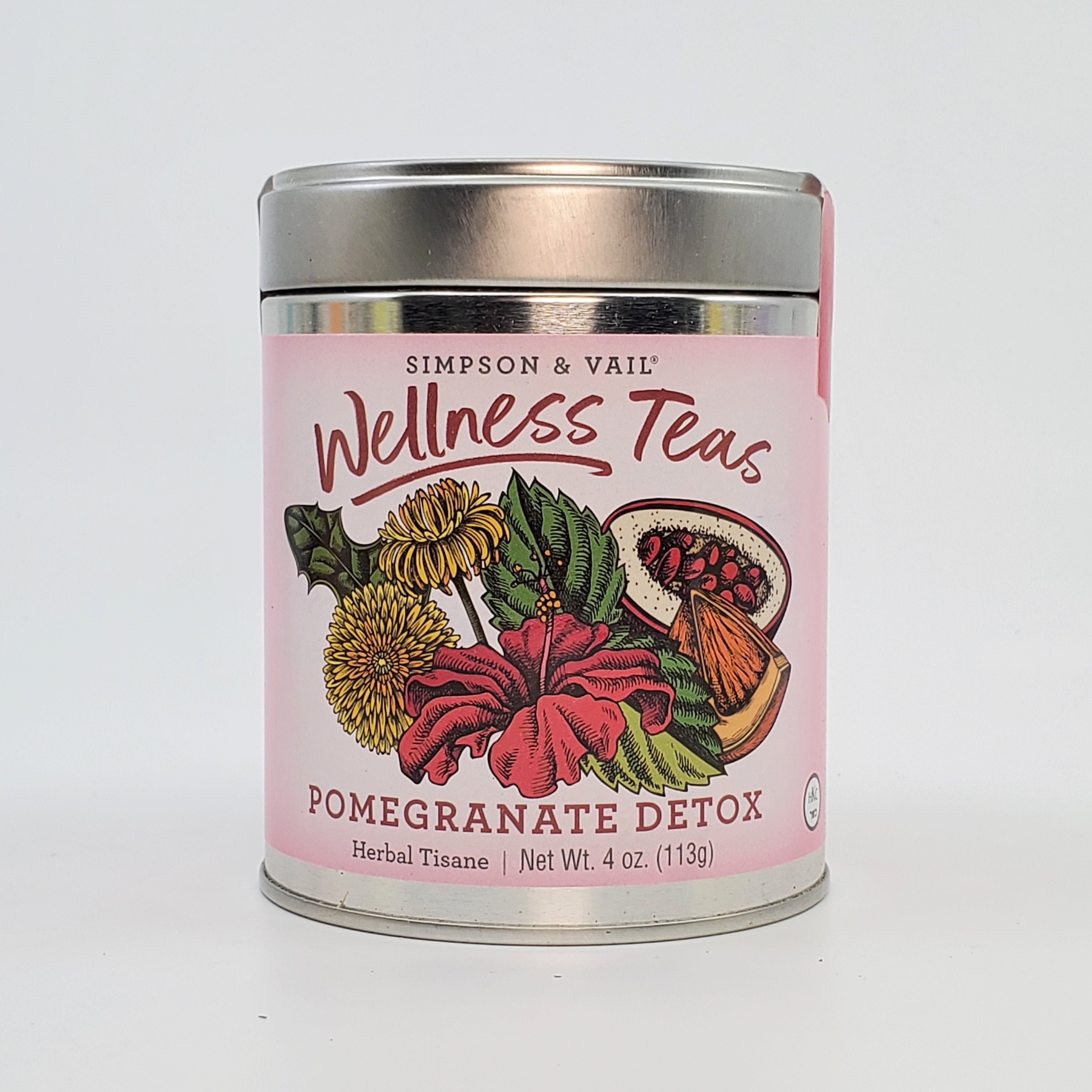 Pomegranate Detox Herbal Tisane Wellness Tea - The Mockingbird Apothecary & General Store