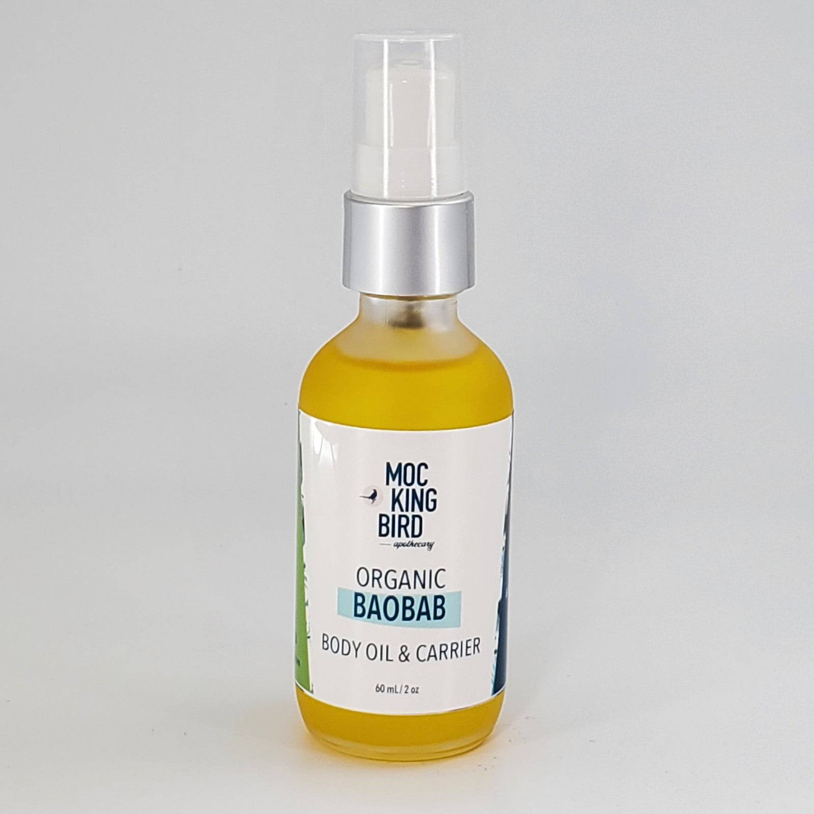 Organic Baobab Oil - The Mockingbird Apothecary & General Store