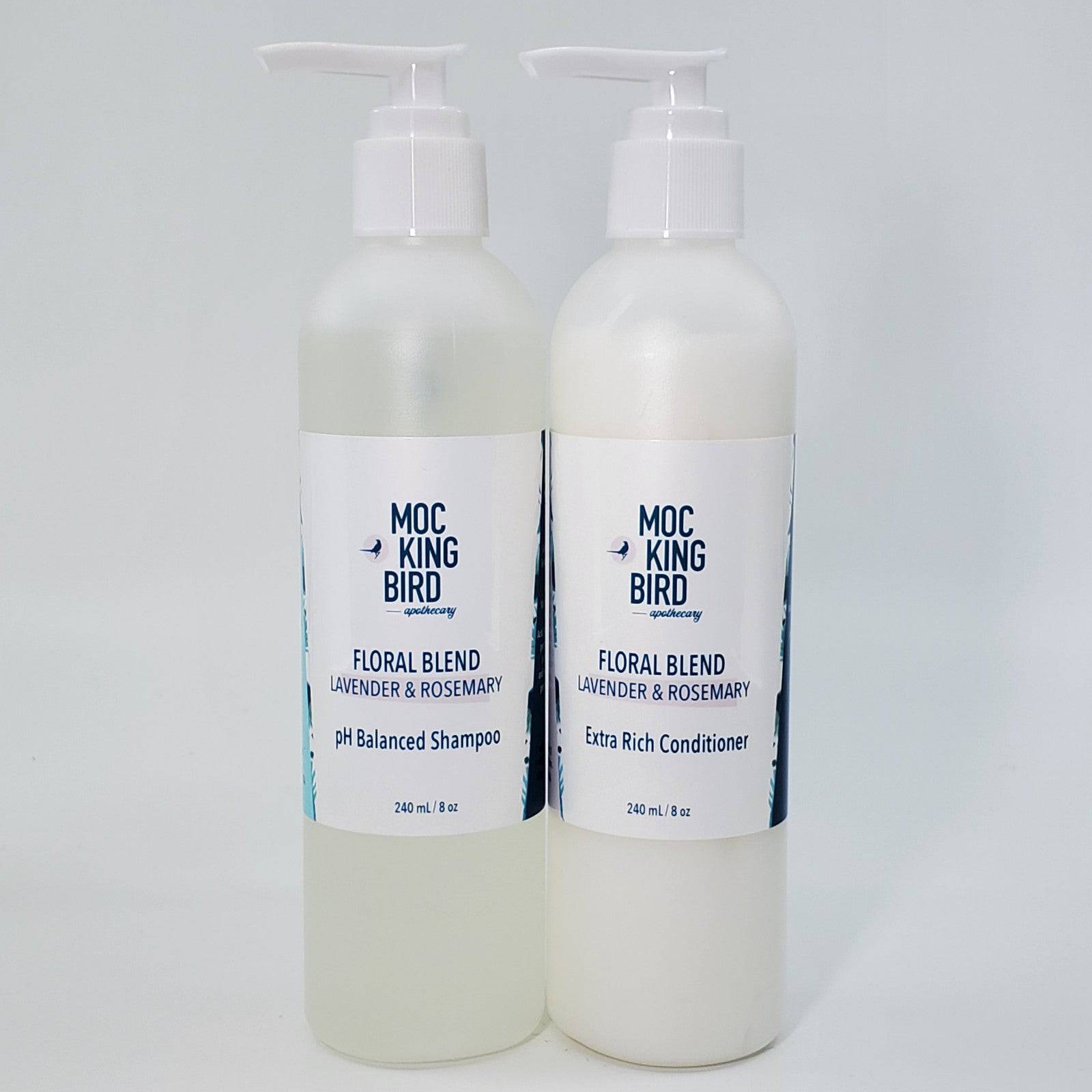 Lavender & Rosemary Floral Blend Extra Rich Conditioner - The Mockingbird Apothecary & General Store