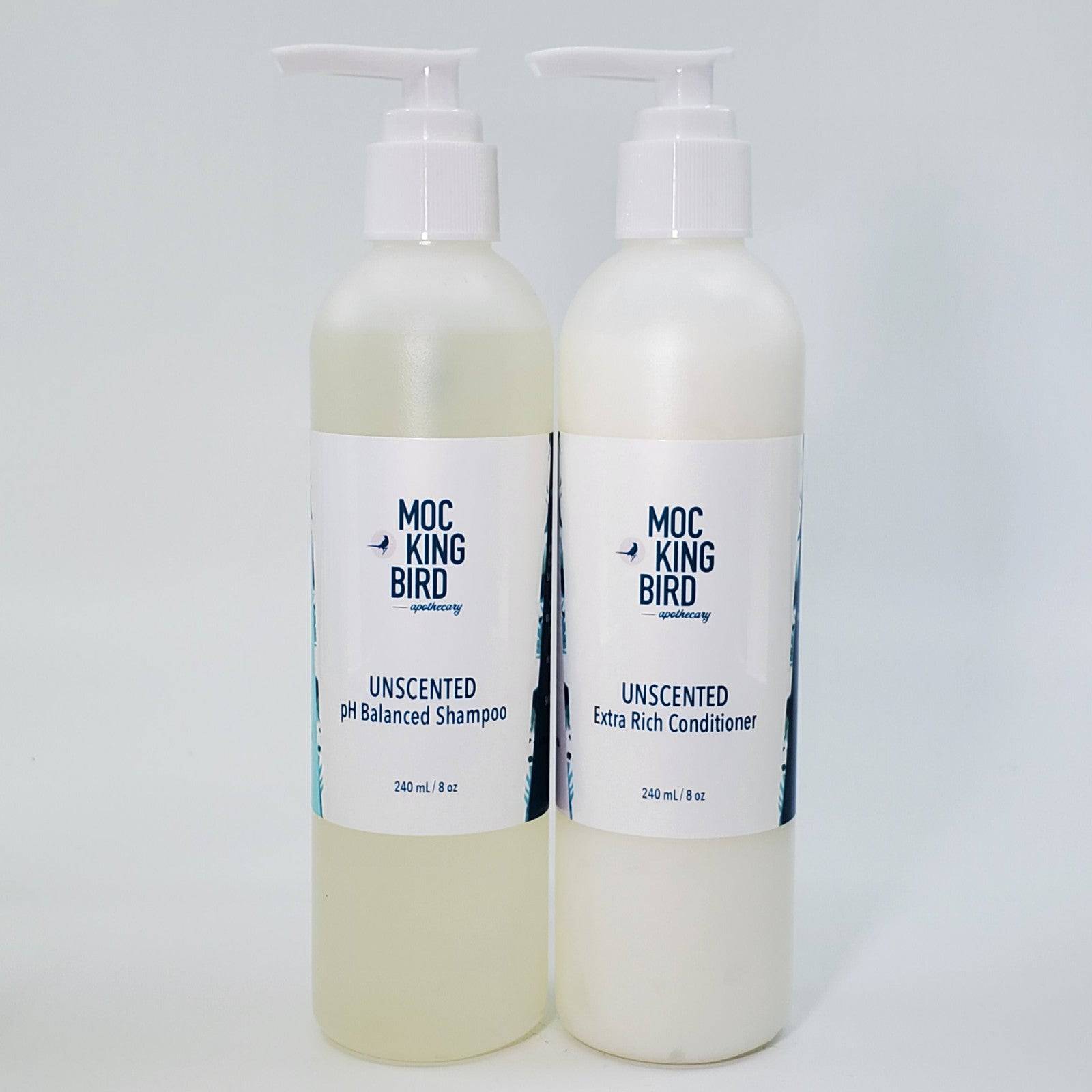 Unscented pH Balanced Shampoo - The Mockingbird Apothecary & General Store