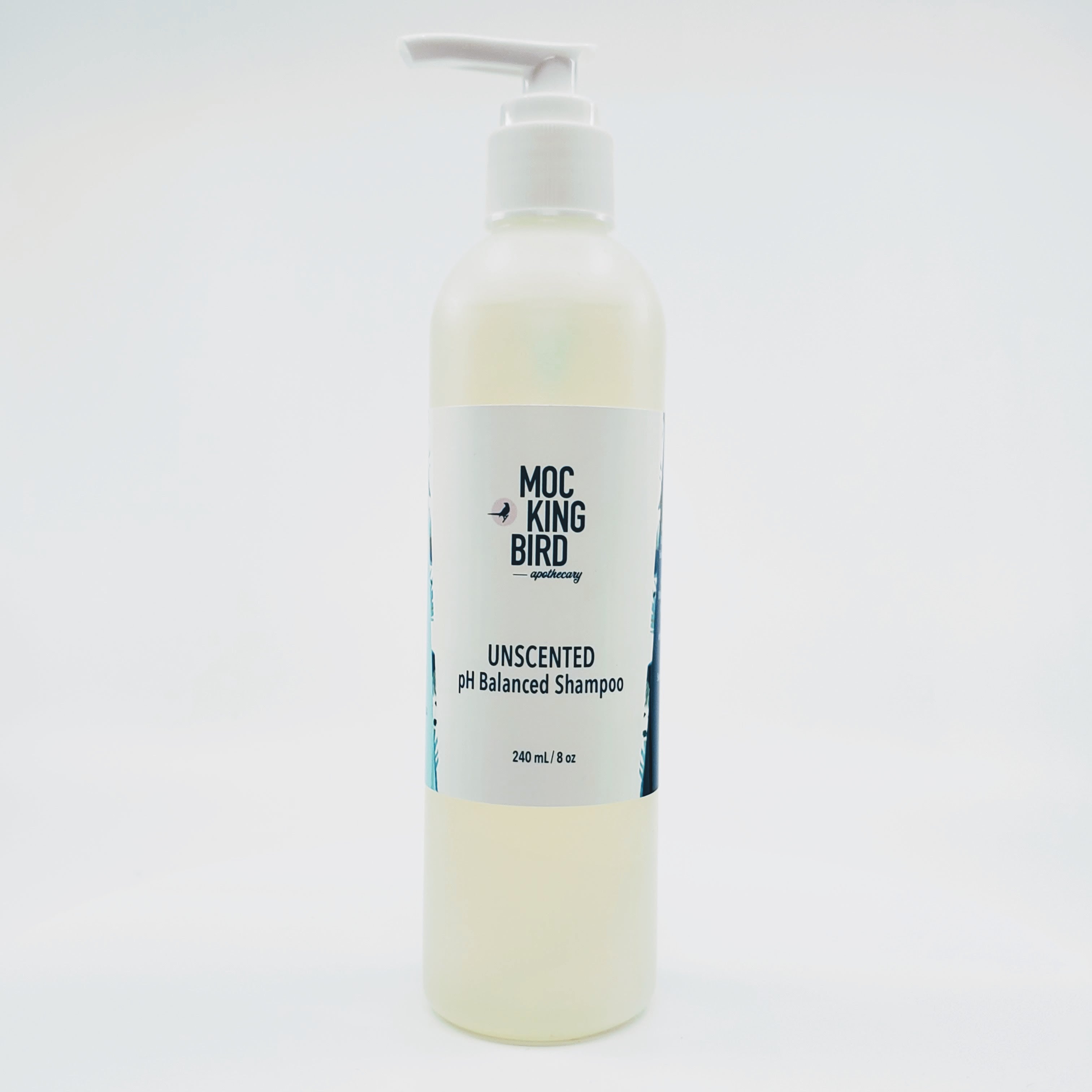 Unscented pH Balanced Shampoo - The Mockingbird Apothecary & General Store