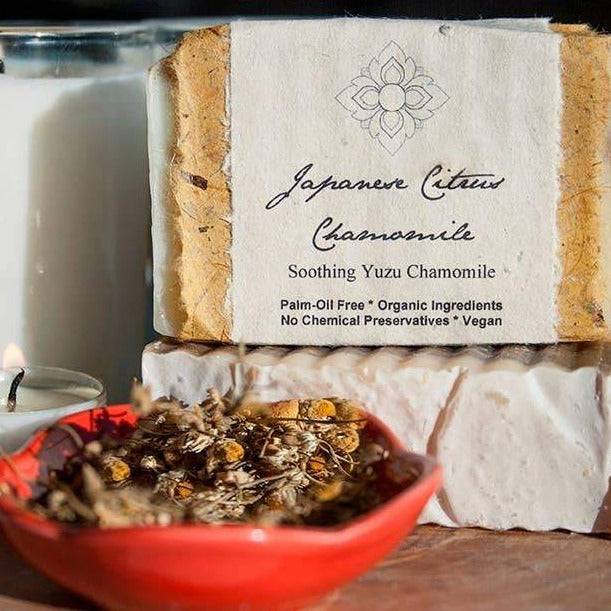 Japanese Citrus Chamomile Organic Soap - The Mockingbird Apothecary & General Store