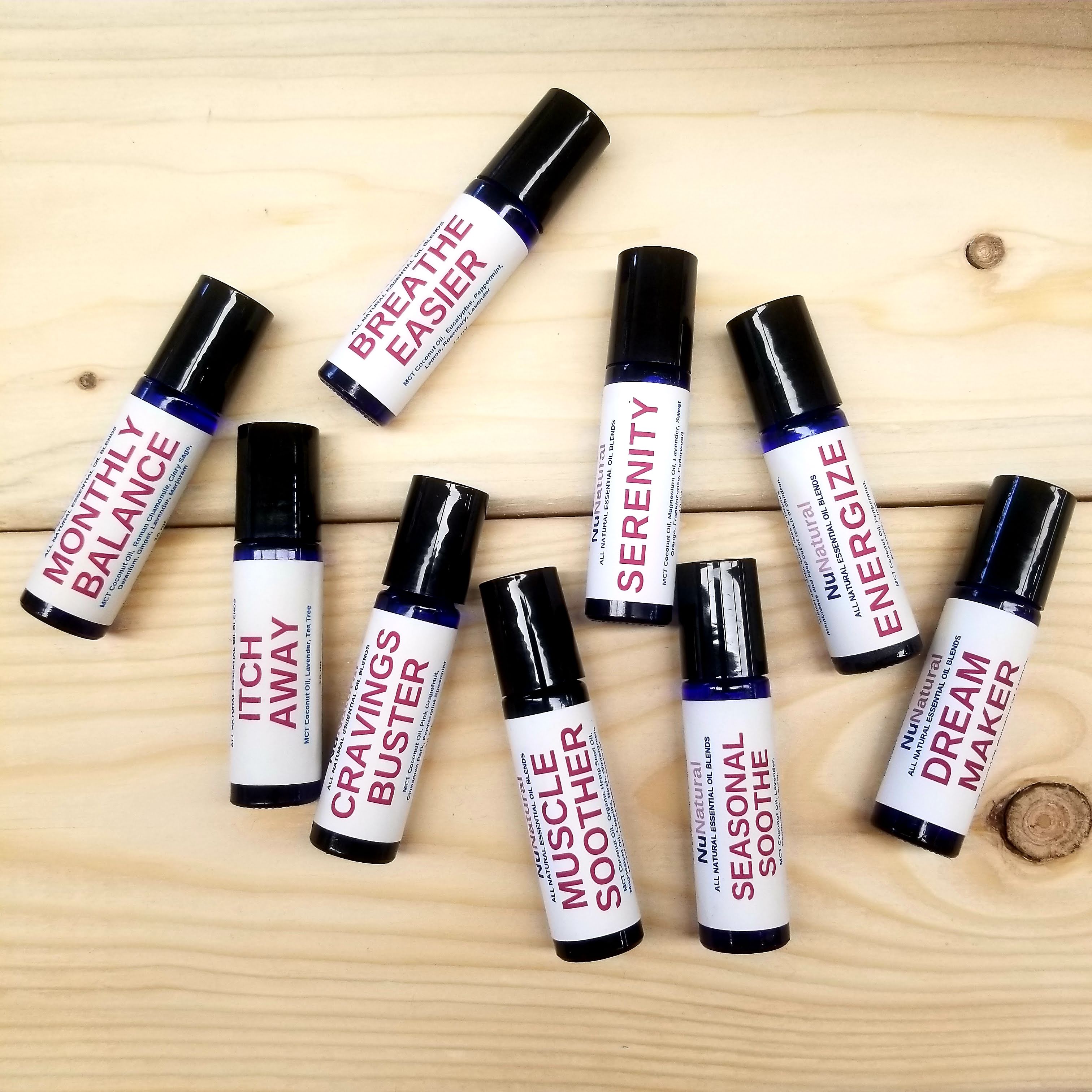 Therapeutic Rollerball Blends