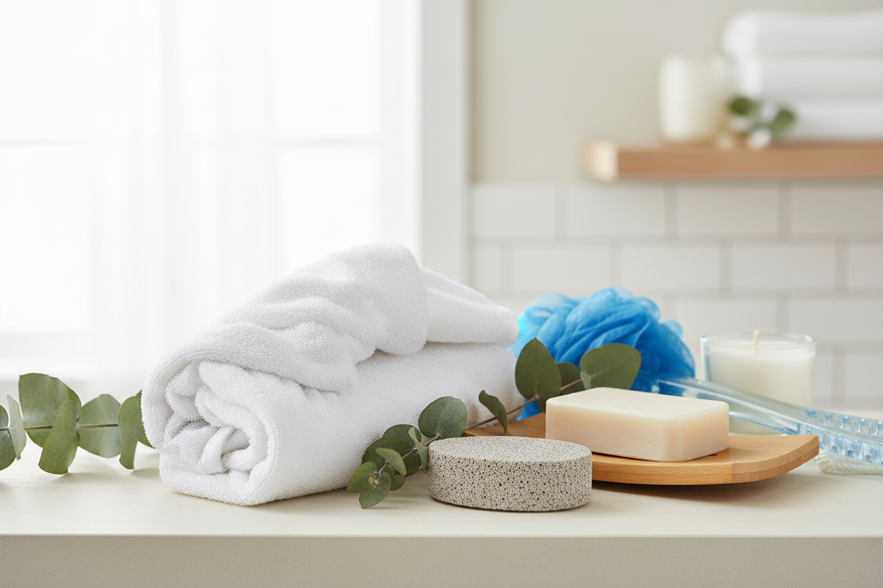 Bath & Shower Accessories - No Round Soap