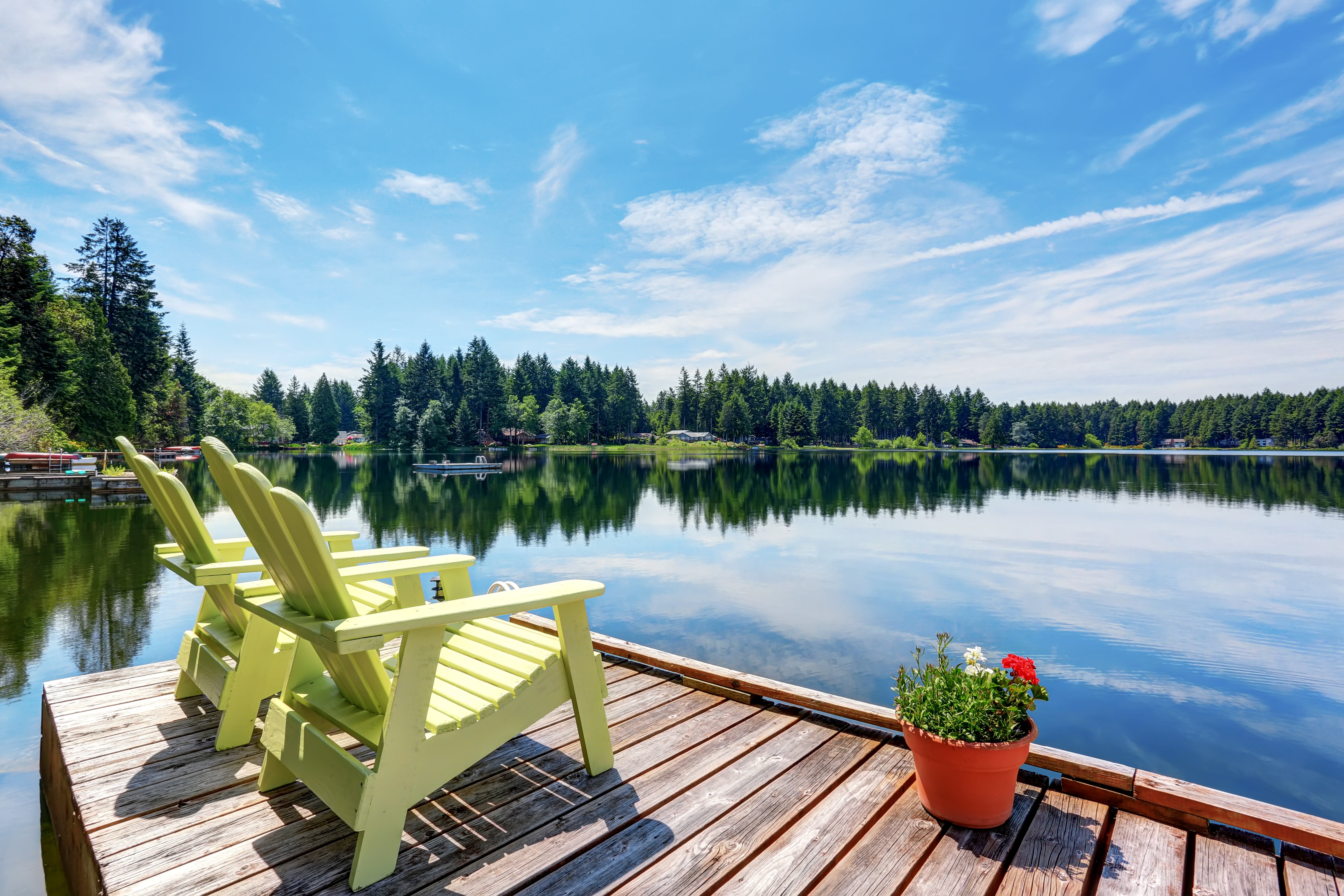 serenity on water