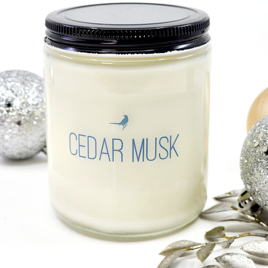 Cedarwood & Musk Soy Wax Candle