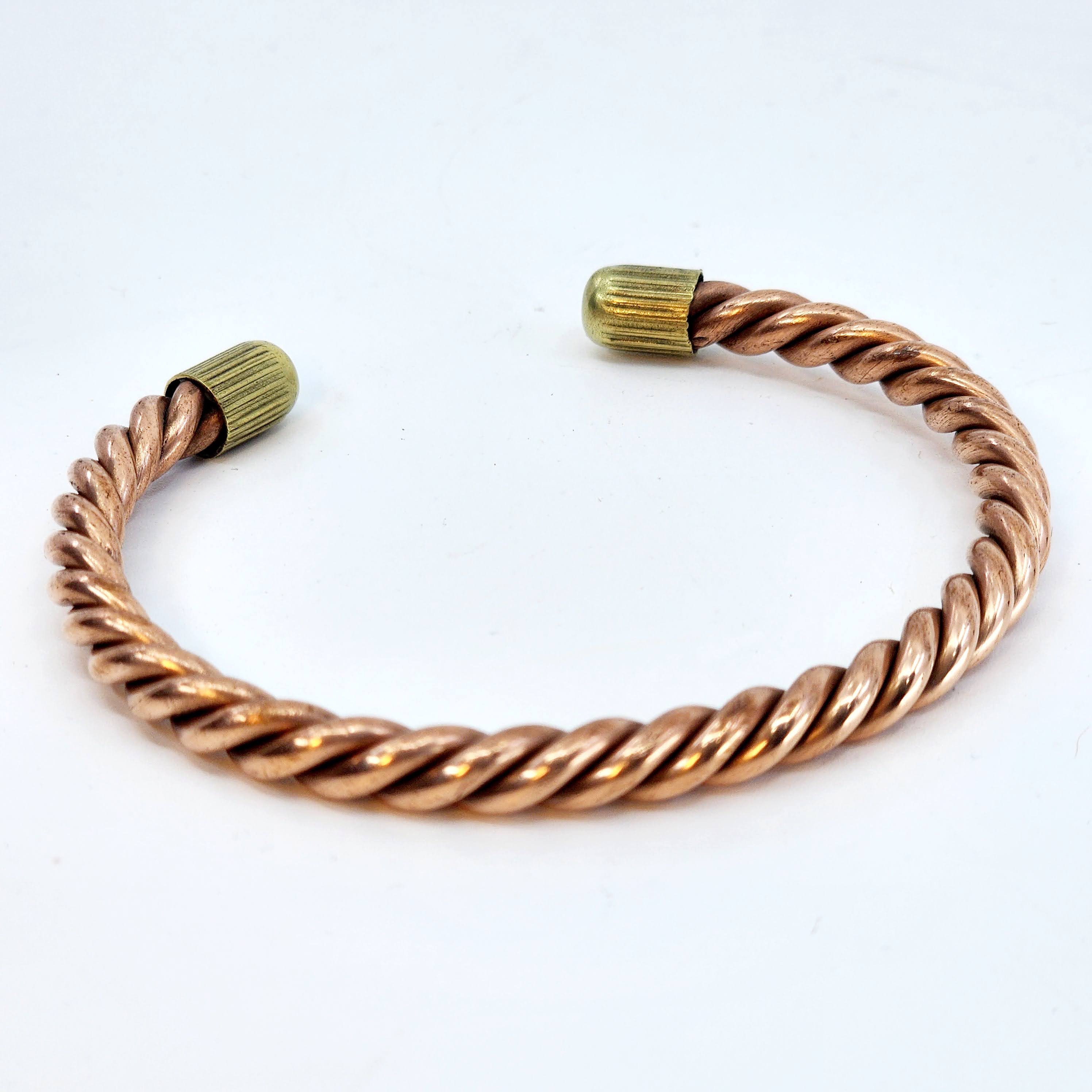 Braided Copper Bracelet