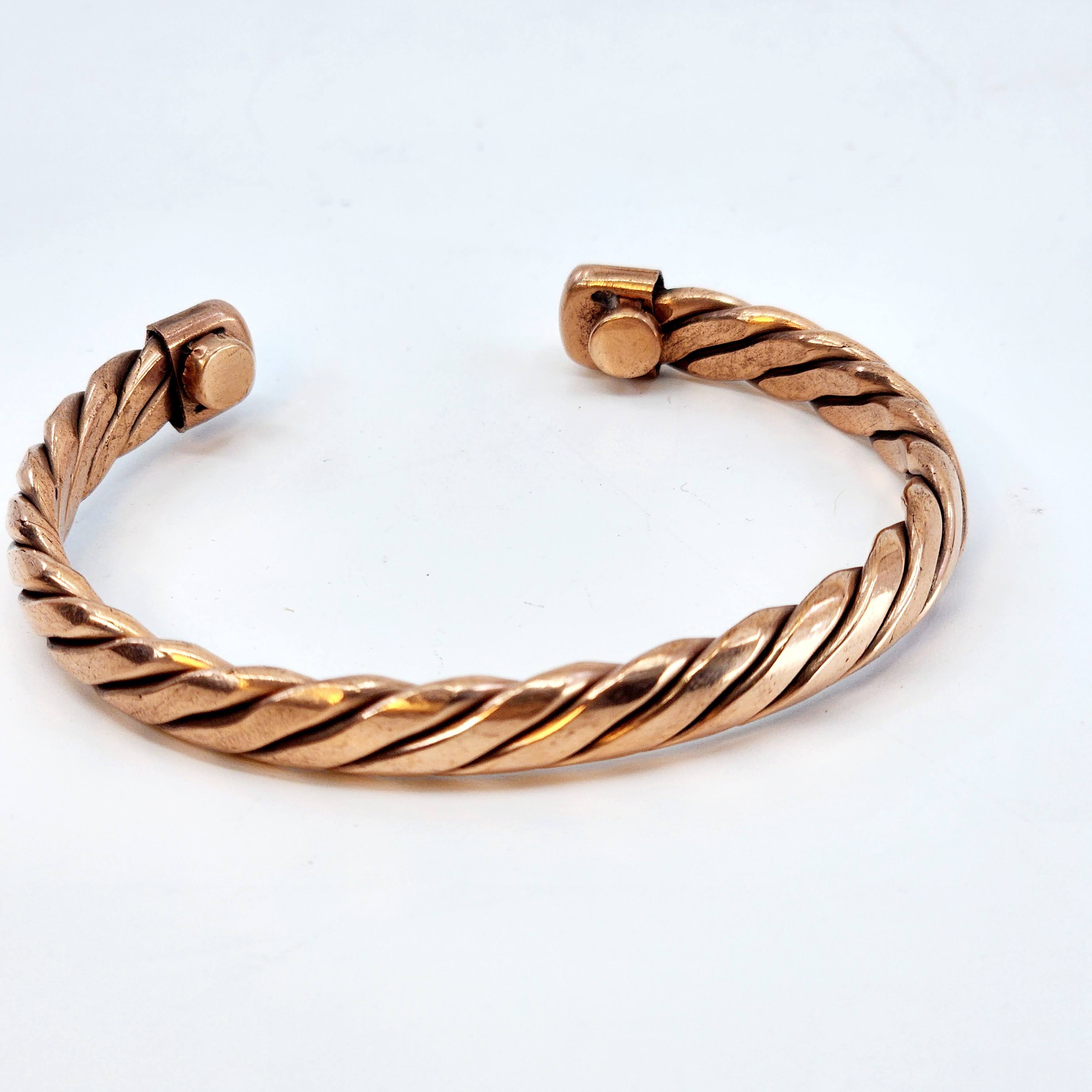 Braided Copper Bracelet