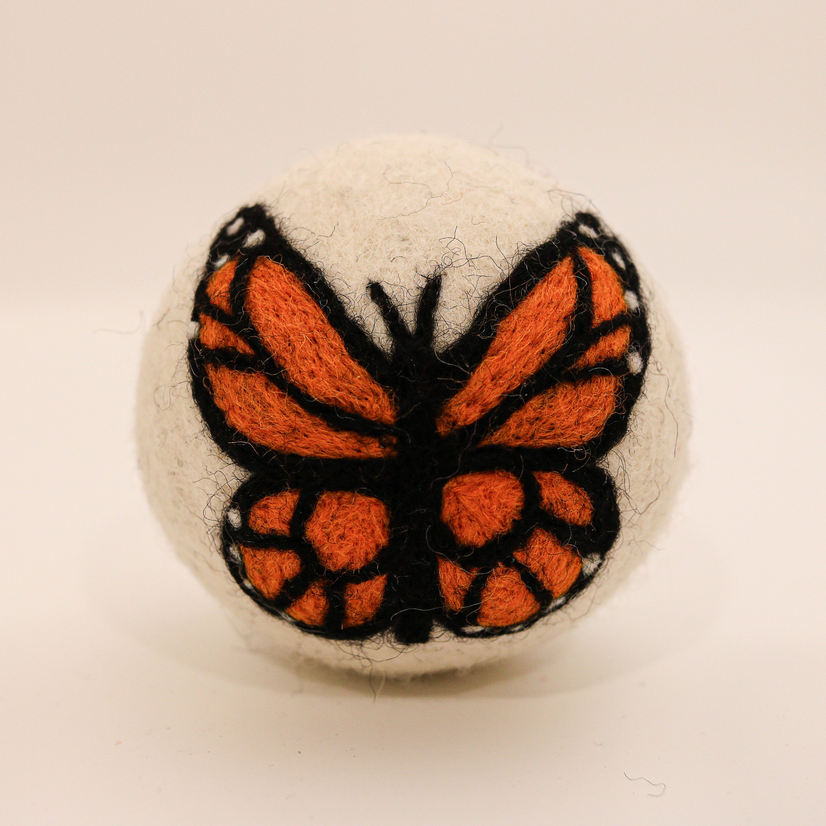 Monarch Butterfly | Eco Wool Dryer Balls | Zero-Waste Laundry