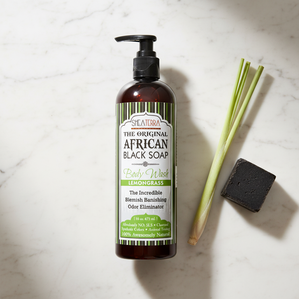 African Black Soap Lemongrass