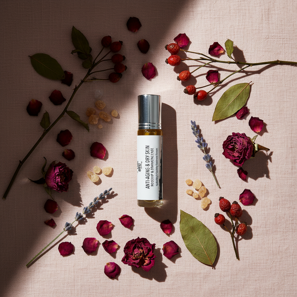 Anti-Aging Rollerball Flat Lay