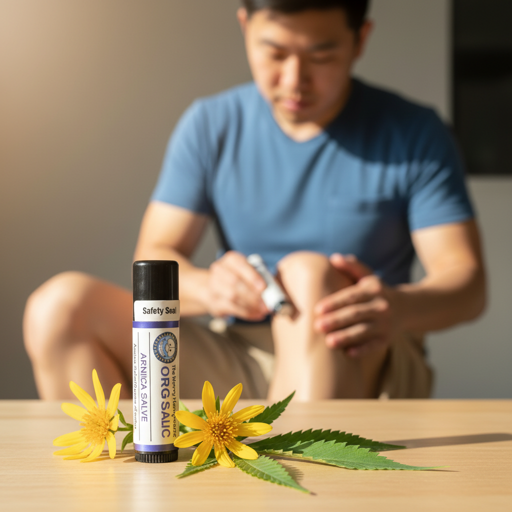 Arnica Asian Man Stick Upright