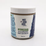 Jar of Mockingbird Apothecary Balance Aromatherapy Bath Salt Blend on a white background
