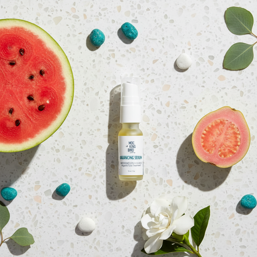 Balancing Serum New Flat Lay