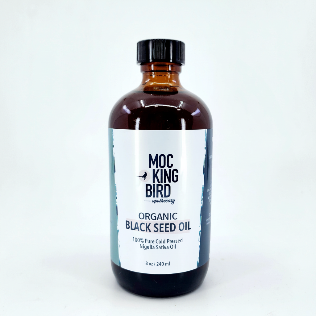 Black Seed Oil Hero – Soft Aqua Hue