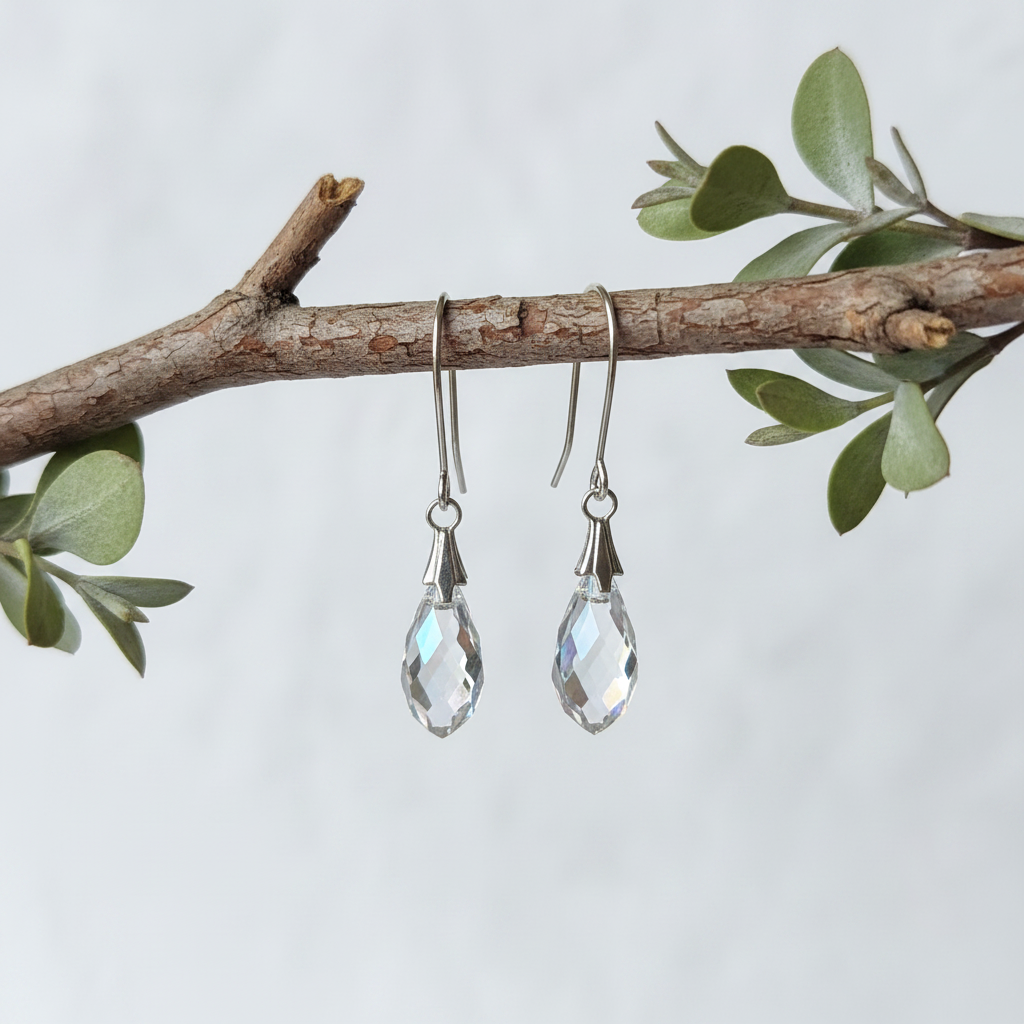 Briolette Drop Branch Greenery