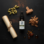 Cardamom Perfumery Flat Lay