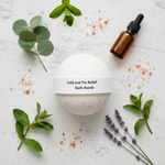 Cold & Flu Relief Bath Bomb – Lifestyle