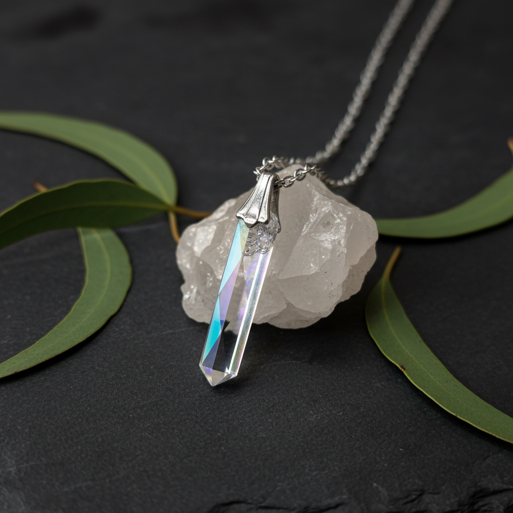 Column Draped Over Quartz