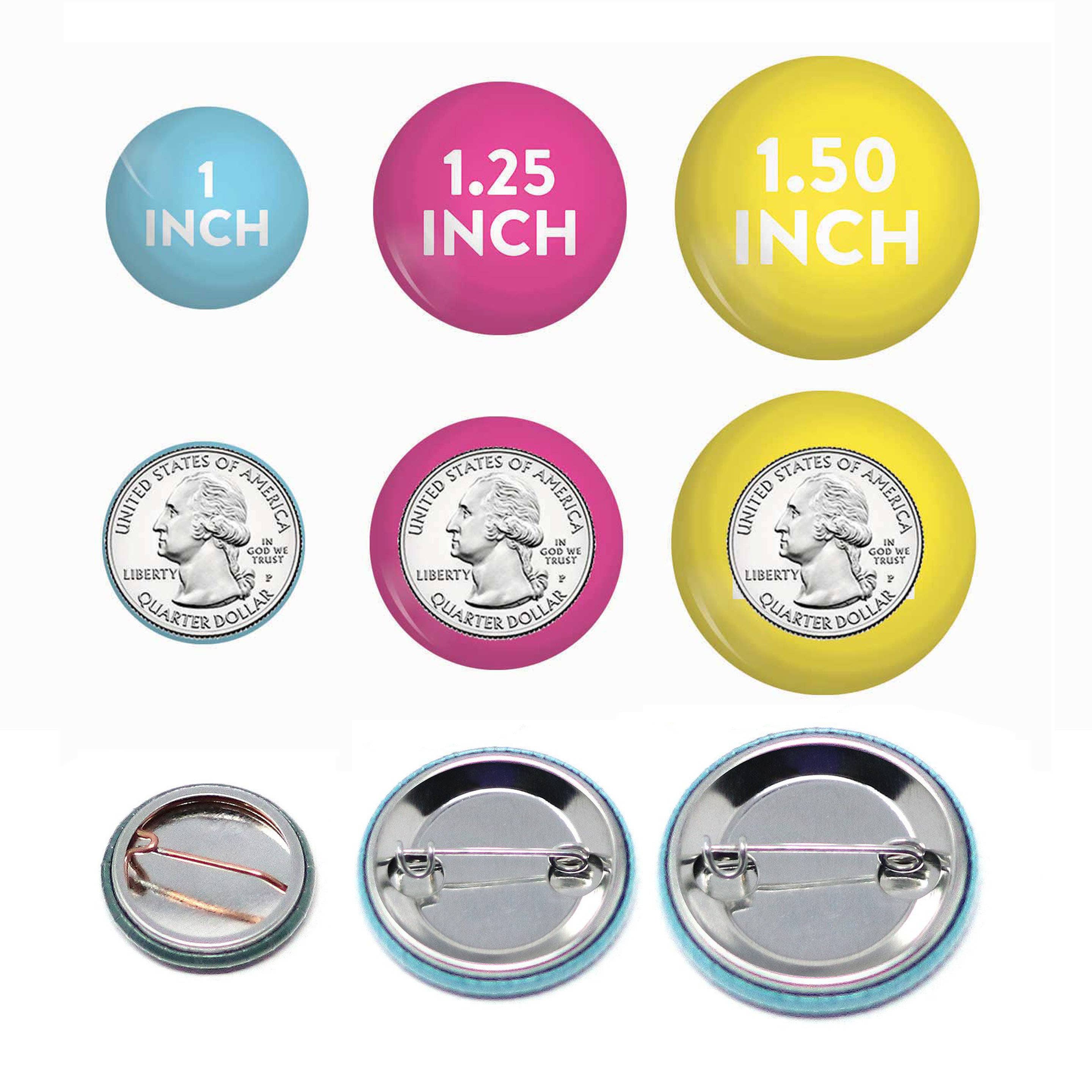 No Justice No Peace Pinback Button