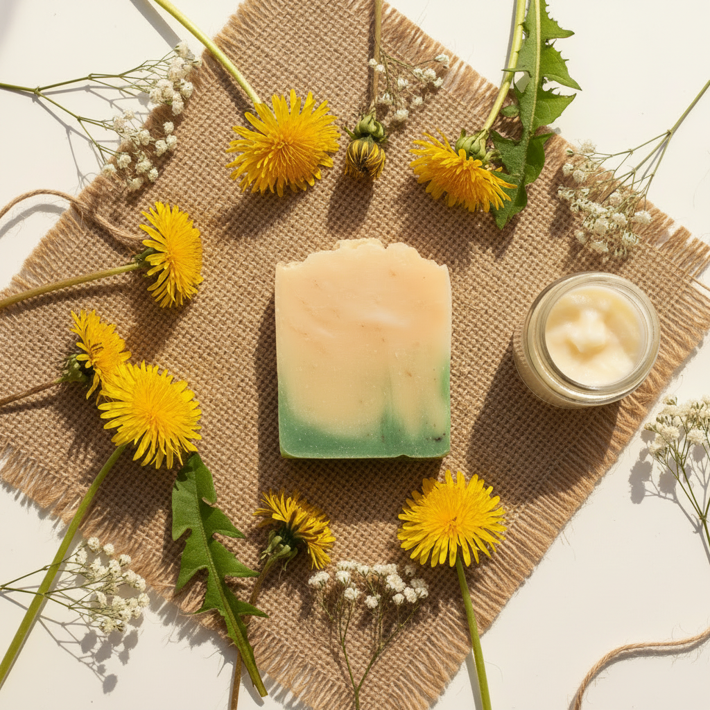 Dandelion Dreams Flat Lay No Cow