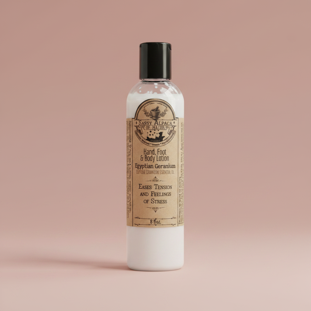 Egyptian Geranium Lotion - Hero