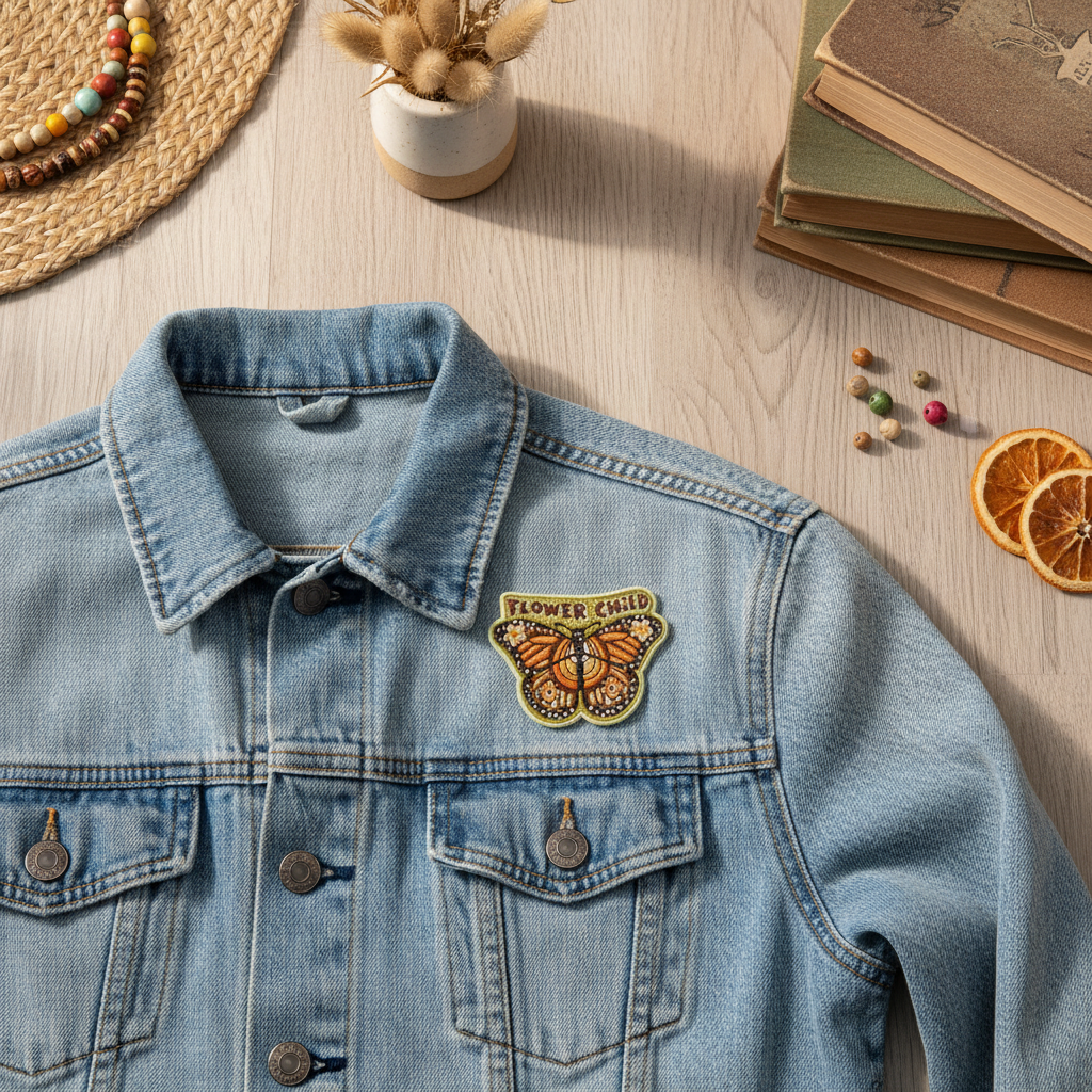 Flower Child Patch - Shoulder Panel