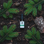Forest flat lay