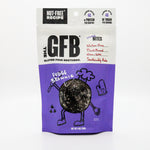 bag of gluten free brownies with brand GFB on label