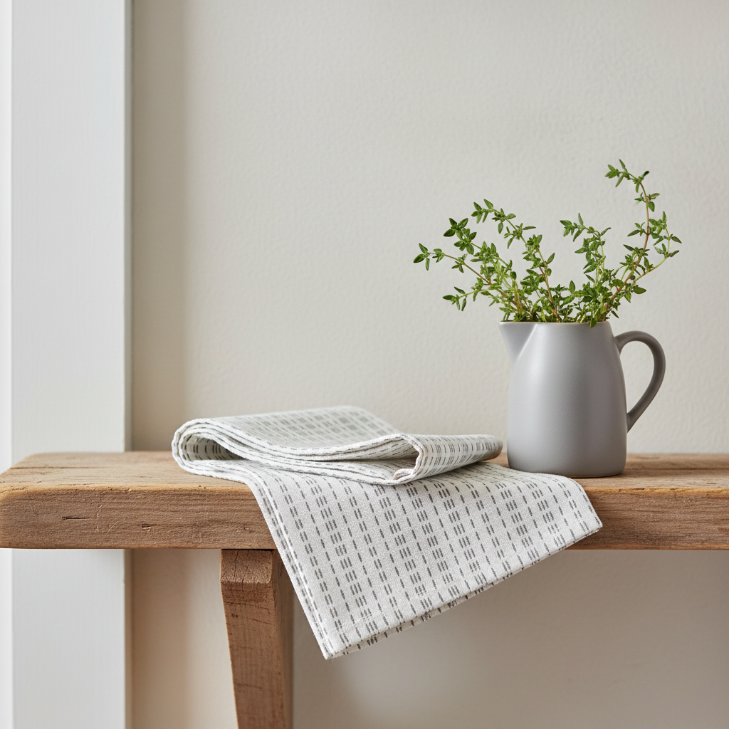 Grey Gingham Lifestyle