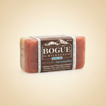Bogüe Milk Soap No.31 Rejuvenating Blend – hero product shot on warm amber background