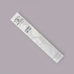 French Lavender & White Sage incense sleeve by Earth & Anchor on muted dusty lavender background