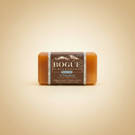 Bogüe Milk Soap No.37 Su Nido Lavender Palmarosa Coriander Goat Milk Bar Soap – hero on warm amber background