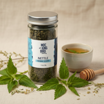 Nettle Leaf Herbal Tisane Tea - lifestyle flat lay