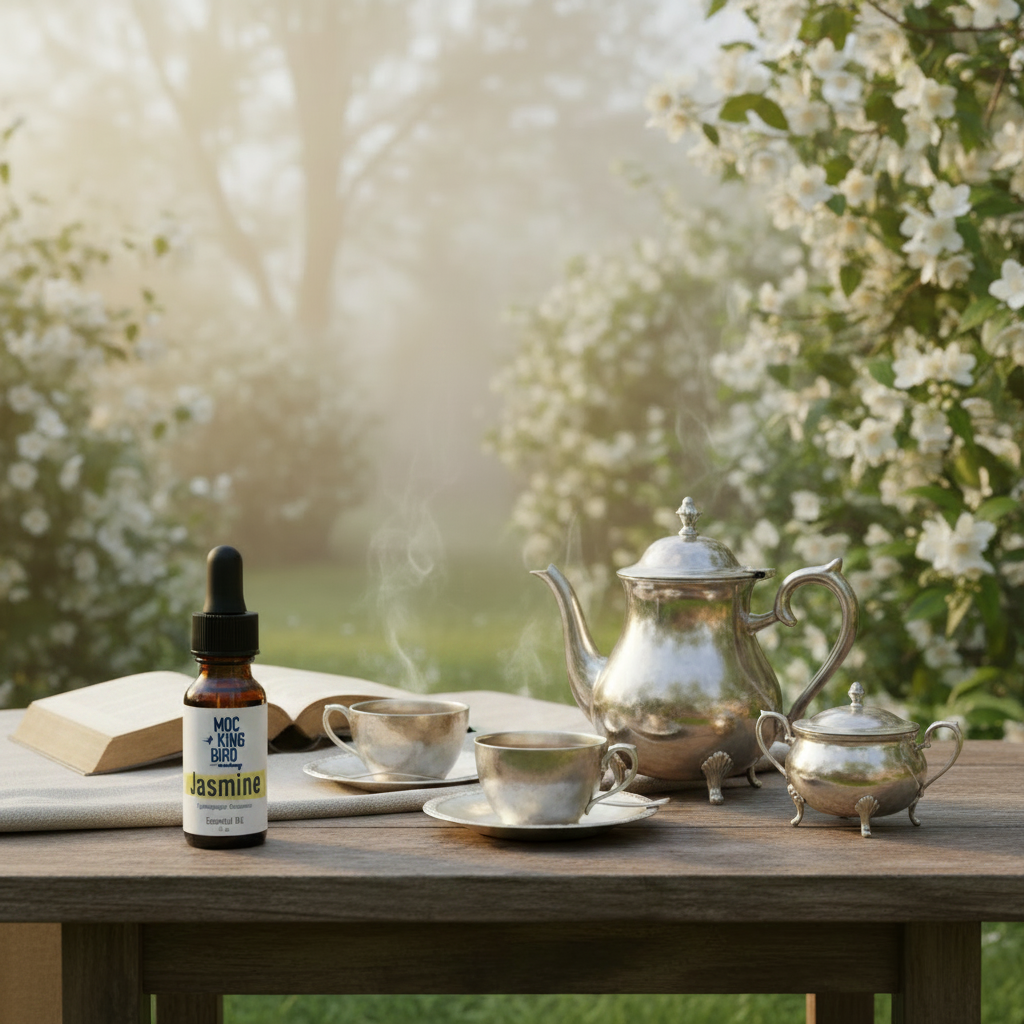 Jasmine Tea Service – Warmed Up with Book