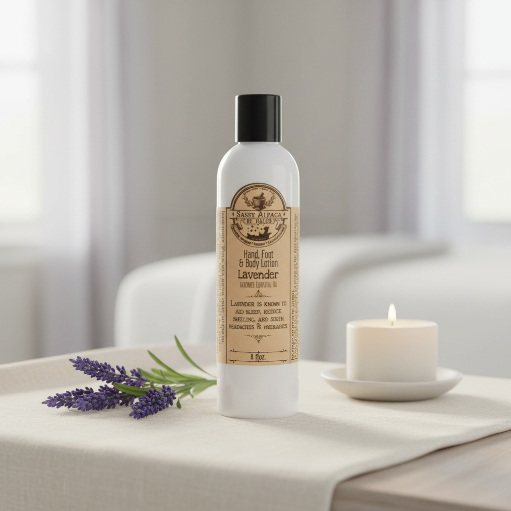 Lavender Lotion - Lifestyle