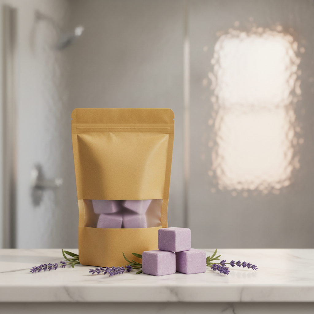 Lavender Shower Steamer – Shower Ledge Lifestyle