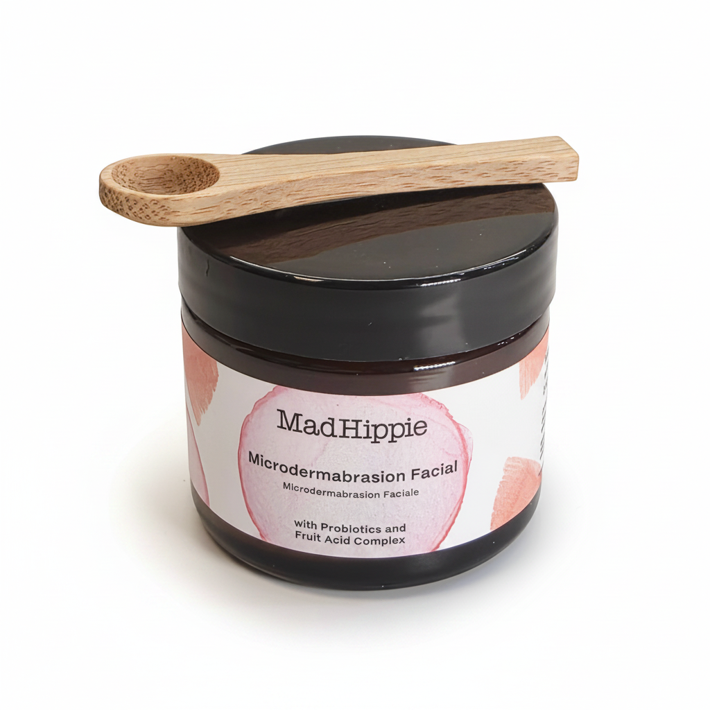 Microdermabrasion Facial Scrub – hero with shadow