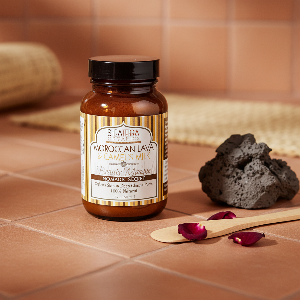 Moroccan Lava & Camel's Milk Mask