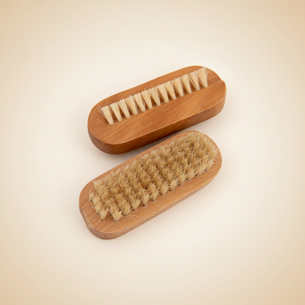 Natural Wood Nail Brush - Hero