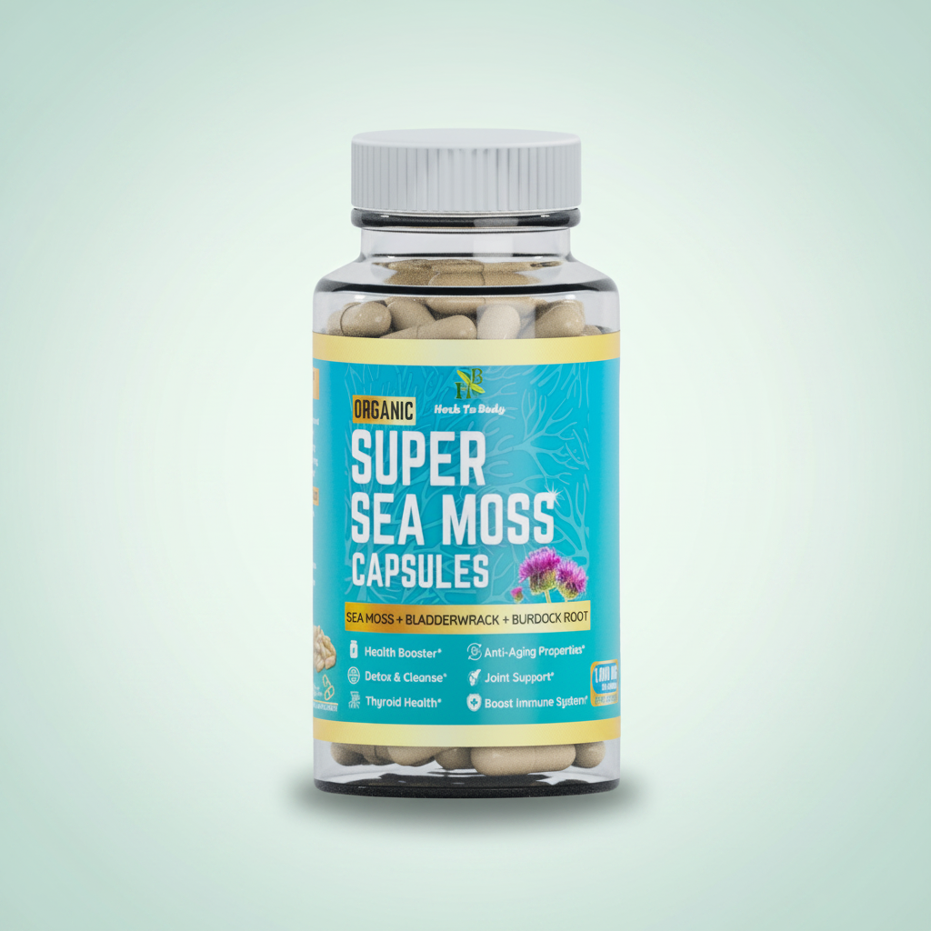 Organic Super Sea Moss Capsules Hero